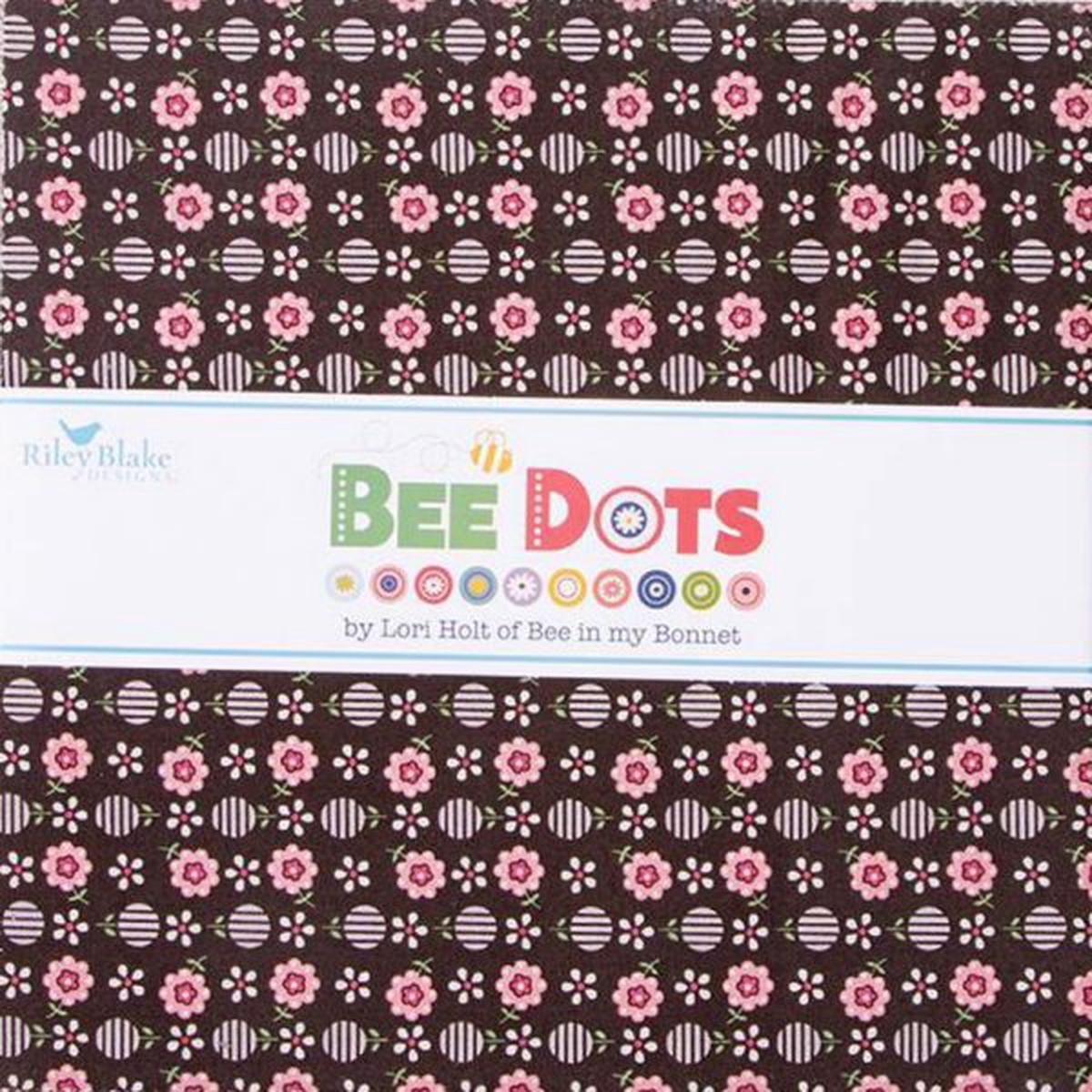 Riley Blake - Bee Dots 10 inch Stacker