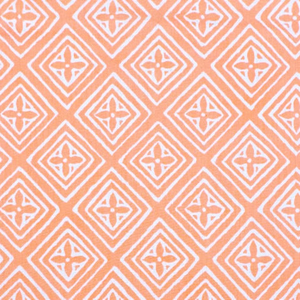 China Seas Fabric: Fiorentina - Custom Pale Terracotta on Cream Suncloth