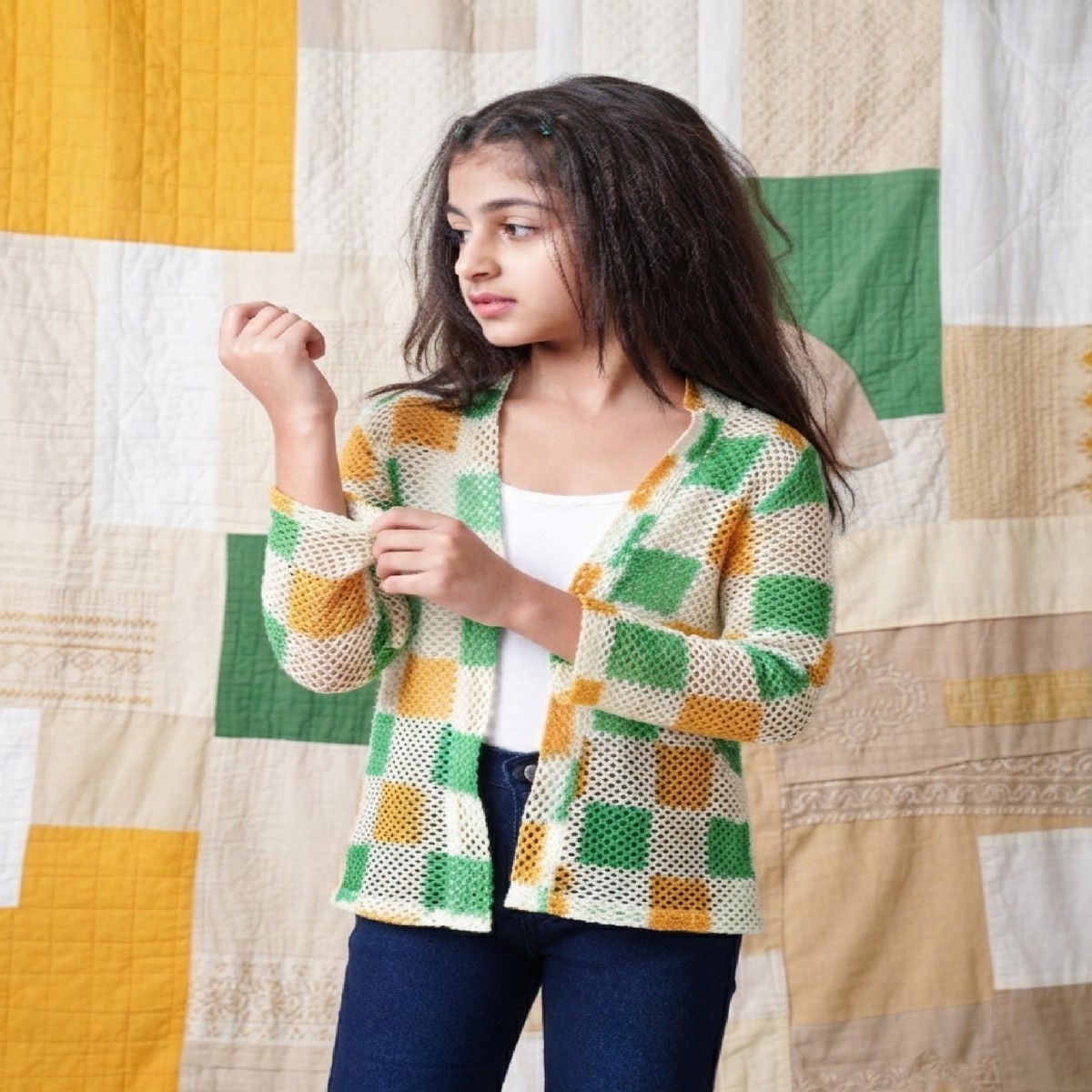 Azadi Edit By Fabcurate - Bold. Free. Fearless Girls Jacket