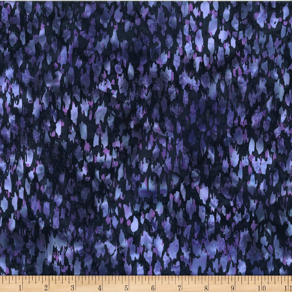 Fabric Hoffman Bali Batiks Merlot Wisteria Blooms by the Quarter Yard X2614-394