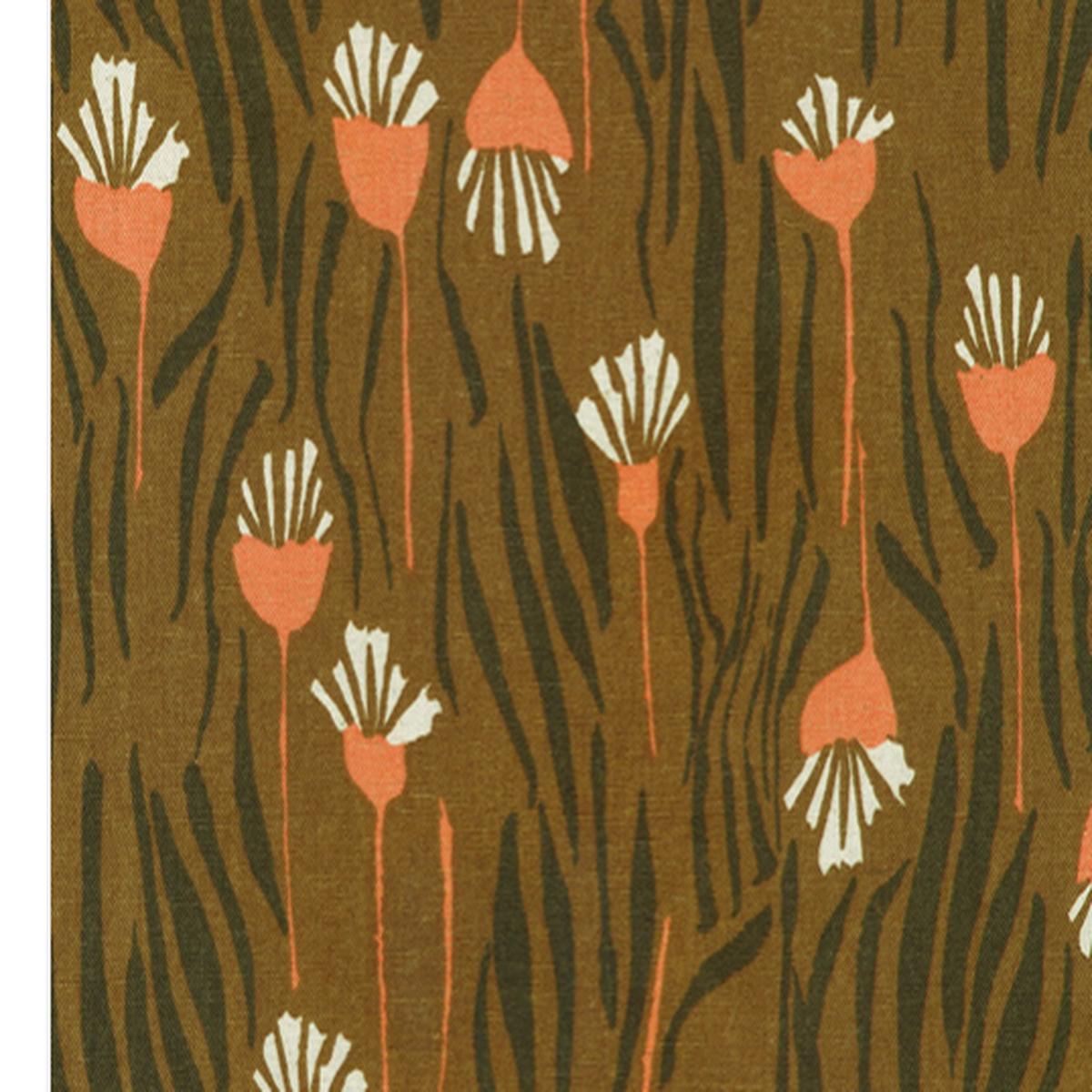Flowers in Redwood -- Orchard Run by Anna Graham of Noodlehead  --- Robert Kaufman Fabrics
