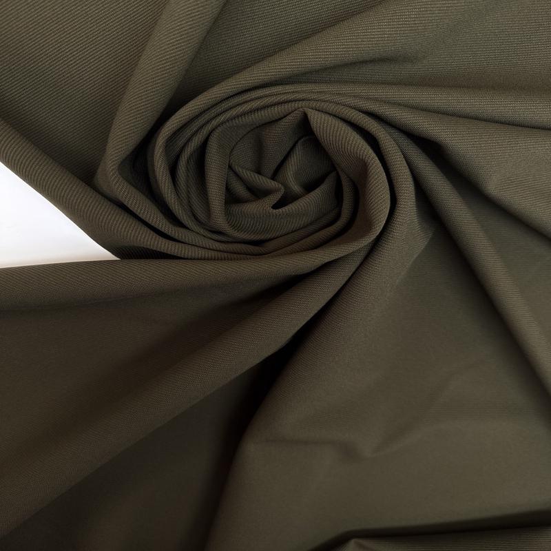 Green Polyamide Elastane Twill