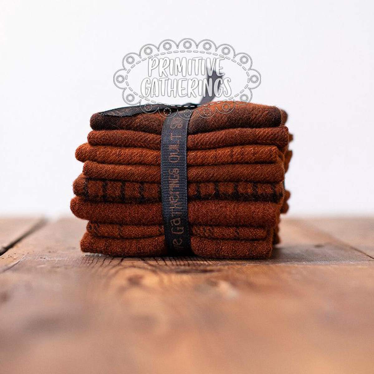 (8) 88243 x 148243 Wool Piece Bundle Rust