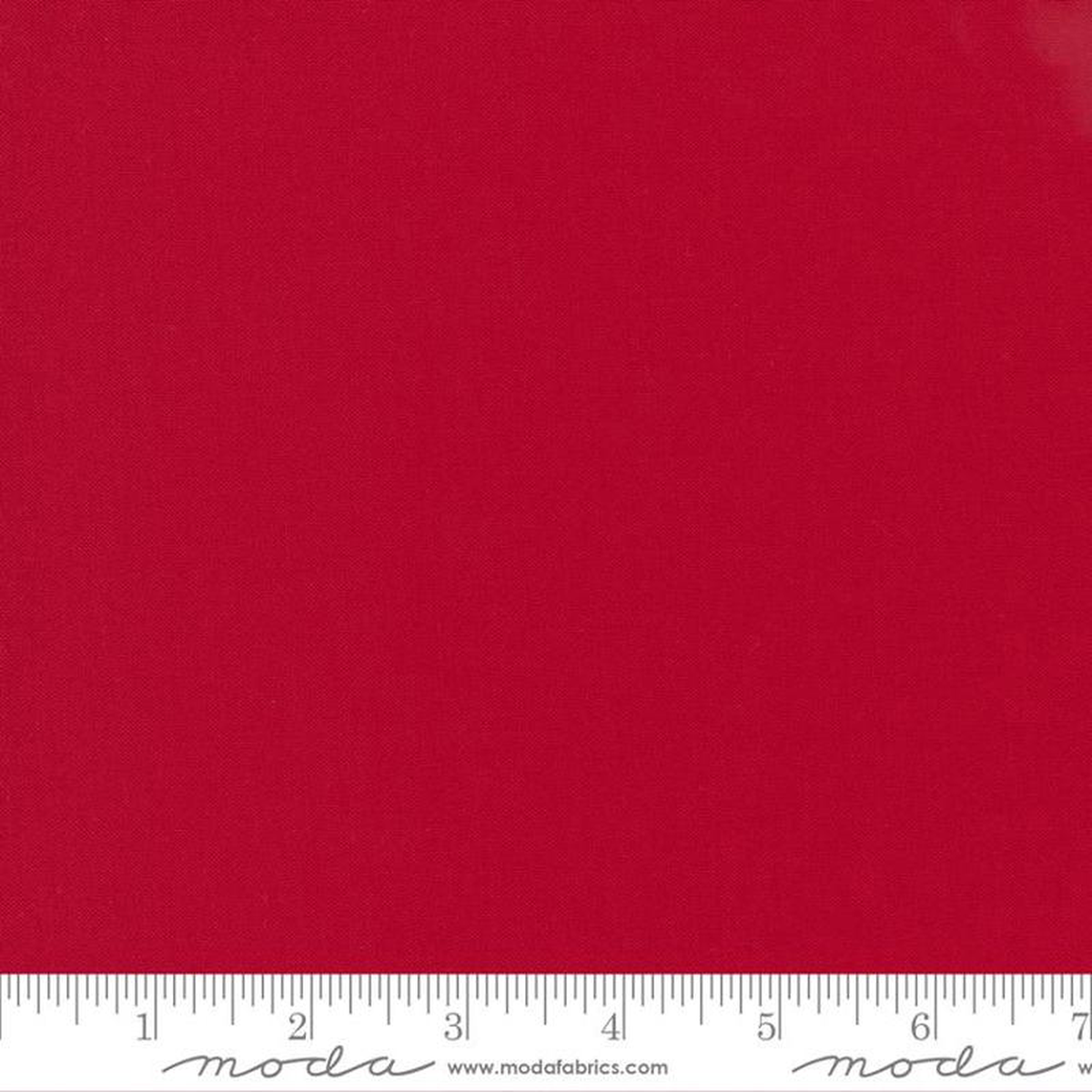 (SOLD PER BOLT) Bella Solids Christmas Red Moda Fabrics Cotton Fabric MD-9900-16-FB