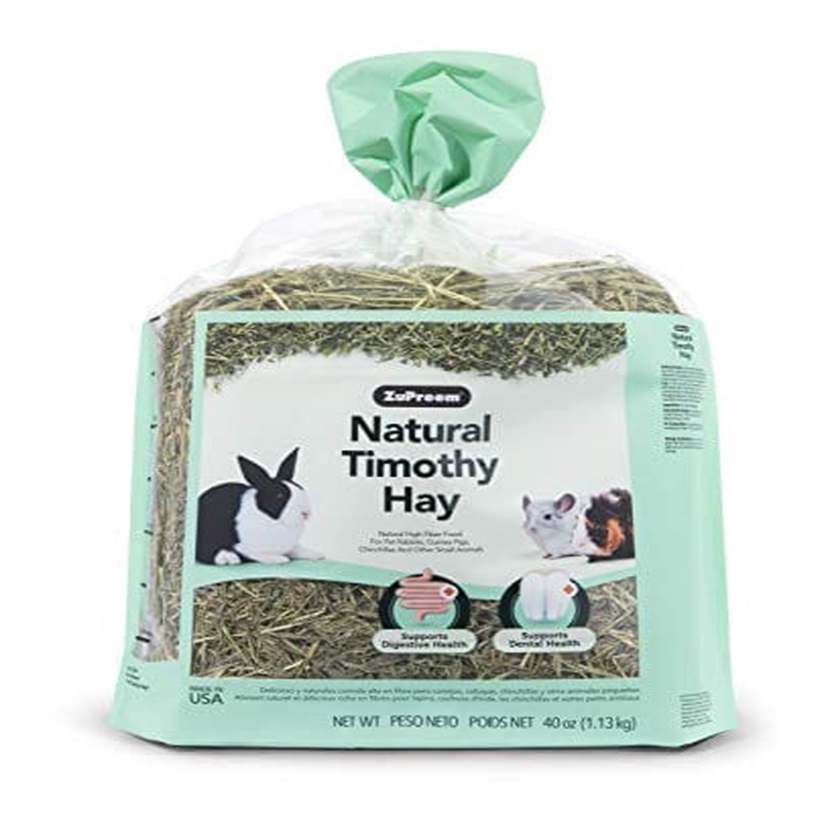 Zupreem Nature's Promise Western Timothy Hay Small Animal Hay - 40 Oz