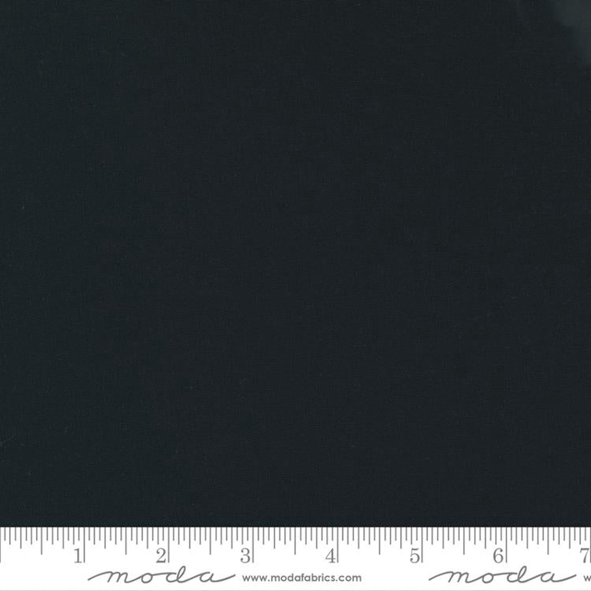 (SOLD PER BOLT) Bella Solids Super Black Moda Fabrics Cotton Fabric MD-9900-96-FB 15 Yards