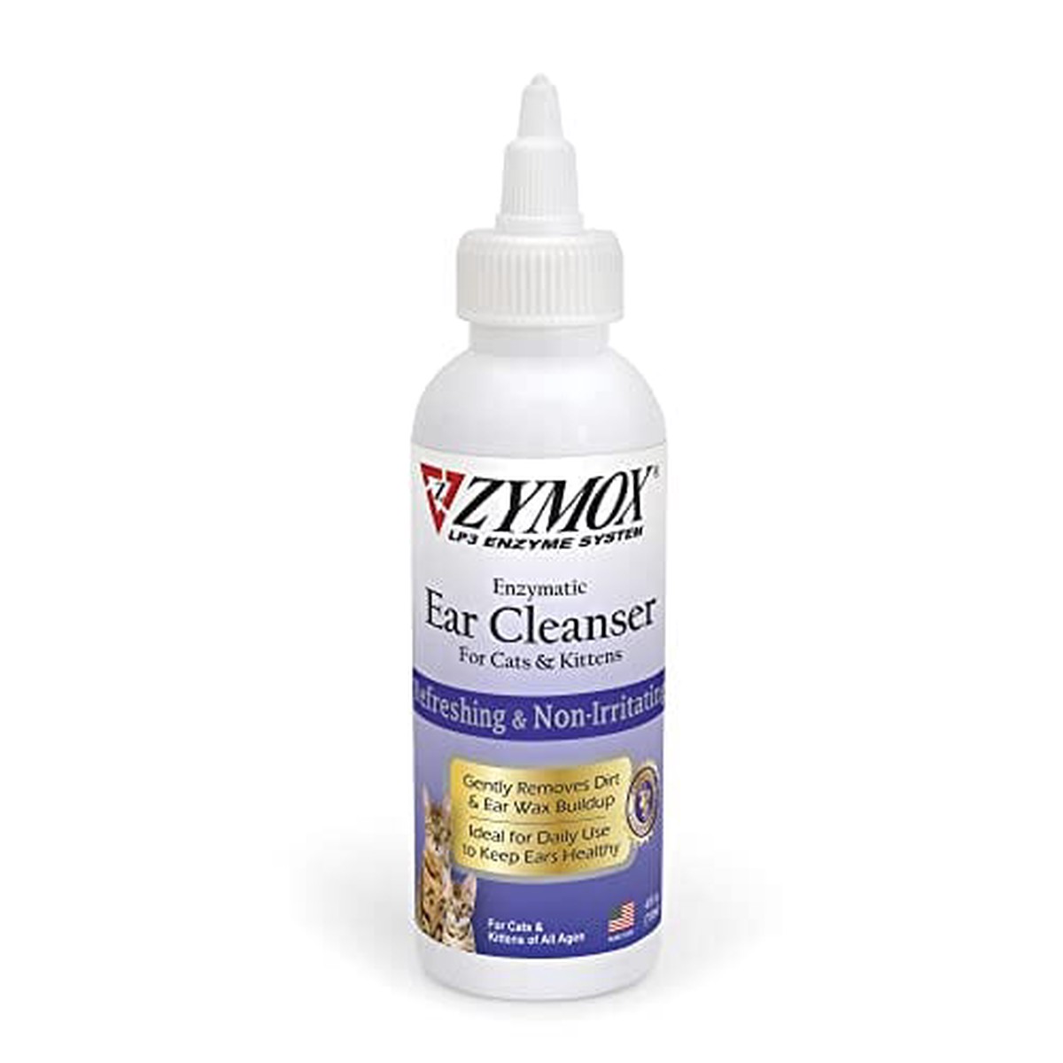 Zymox Enzymatic Gentle Ear Cleanser for Cats and Kittens - 4 Oz