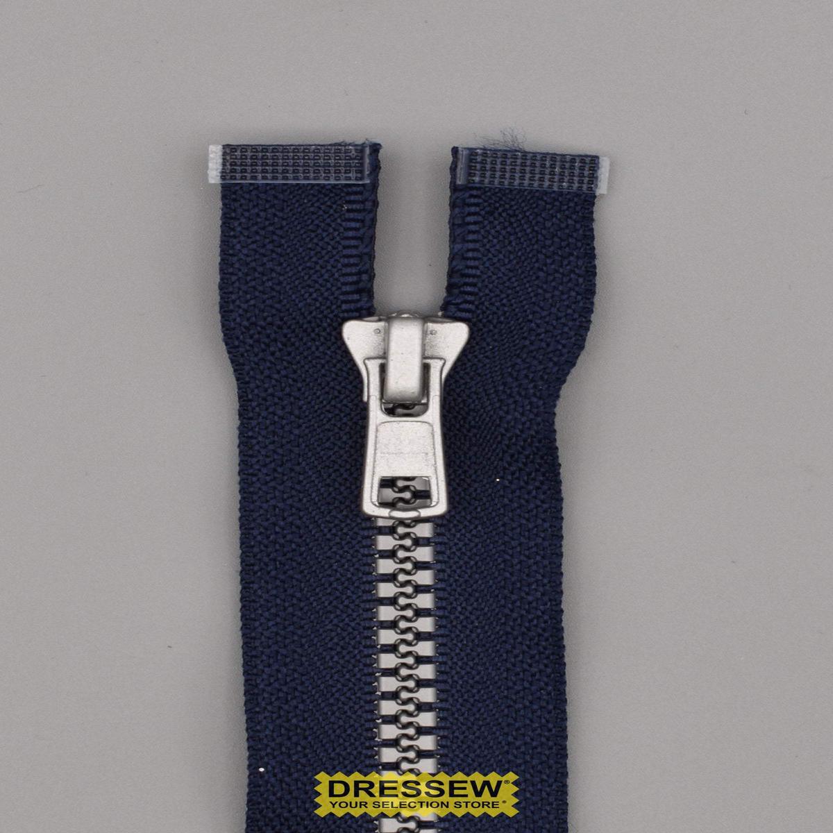 #5 Vislon Separating Zipper 50cm Navy